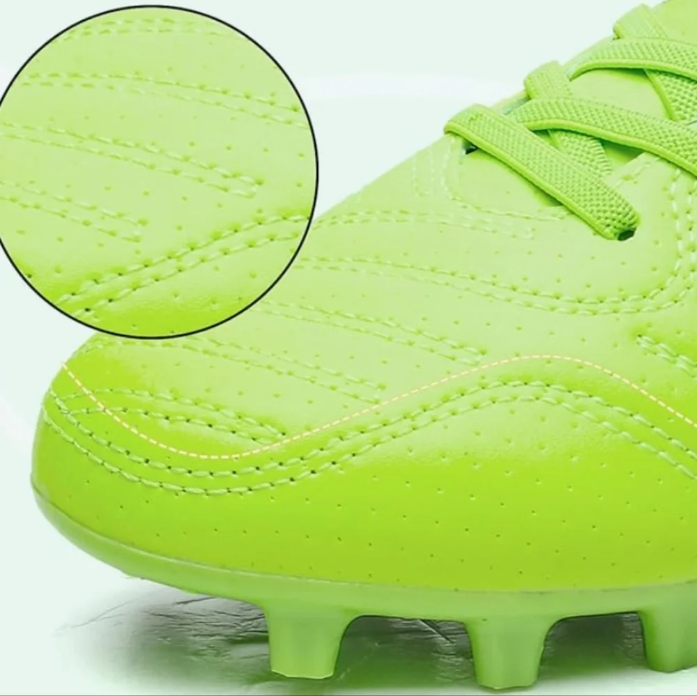 NIP Bright Green Soccer Cleats - Picture 3 of 7